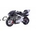 Go-Bowen New Color Mini Gas Pocket Bike on 40cc (Black)   565728475